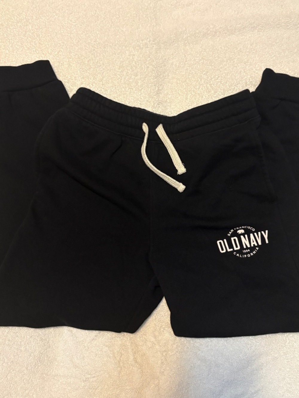 Boys Old Navy Black Joggers 10-12yrs